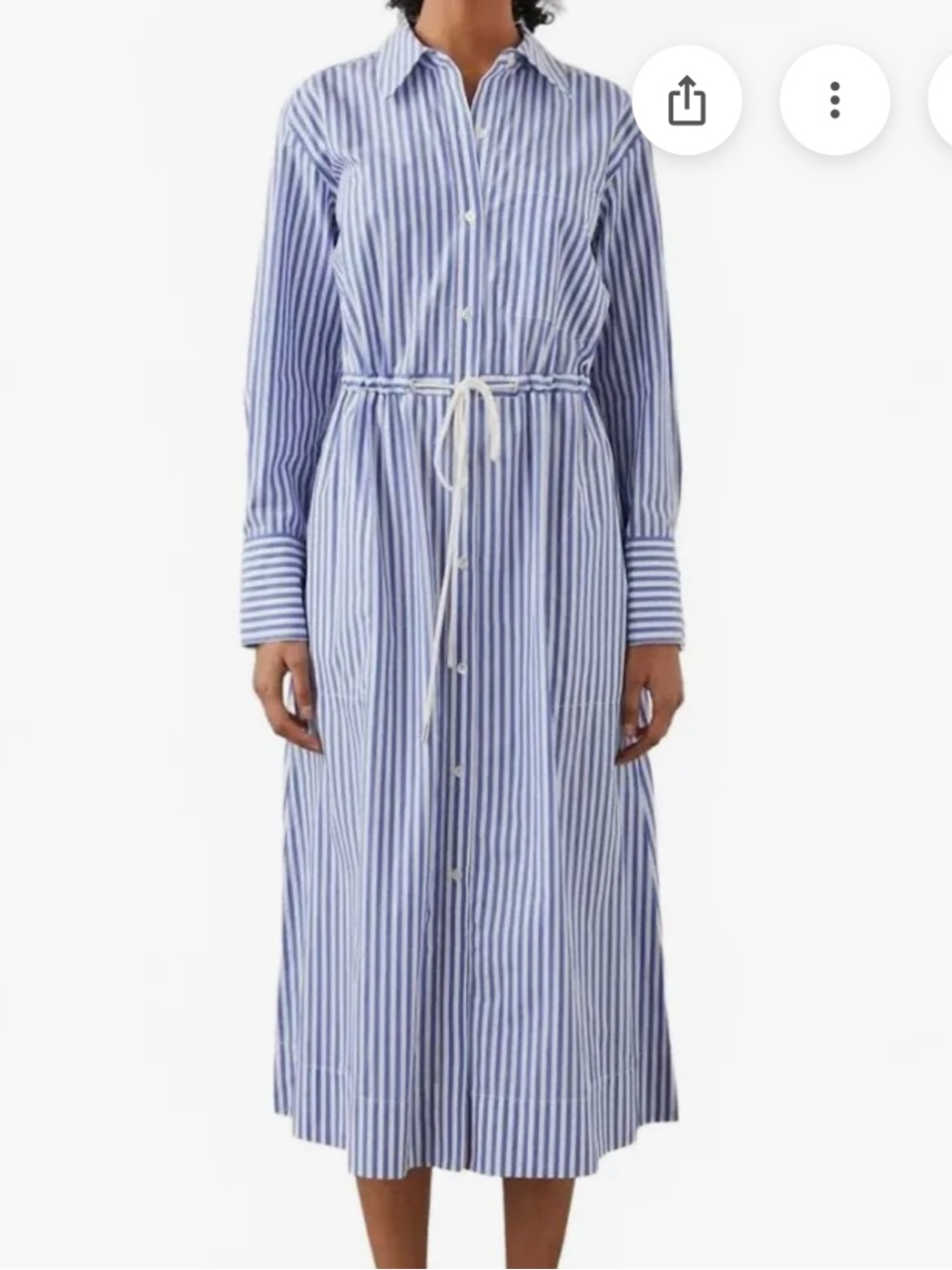 Rails shivonne riviera stripe Blue and White Striped Maxi Dress